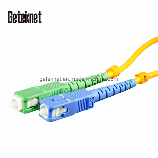 실외 3,0mm 3,5mm 단일 모드 다중 모드 Optischer 점퍼 1m 2m 3m 5m 10m G657A1 LC Sc Upc APC FTTH 피그테일 Glasfaser-Patchkabel