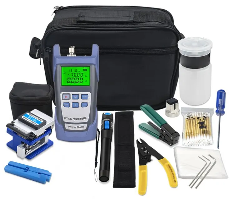 광 파워 미터가 포함된 광섬유 도구 키트