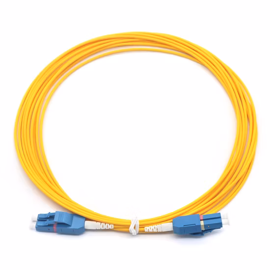 이중 LC Uniboot 싱글모드-Glasfaser-Patchkabel, PVC3.0-Mantel