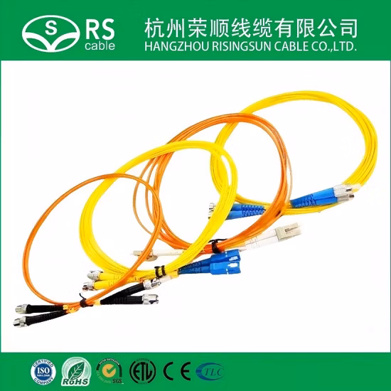 St/Upc-FC/Upc PC APC 싱글모드 단순 3,0mm Glasfaser-Patchkabel