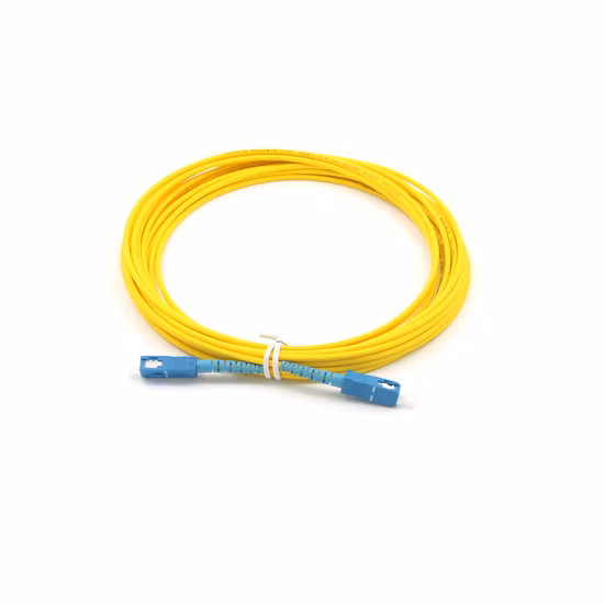 St - SC 단일모드 9/125um 2.0mm 광섬유 패치 케이블