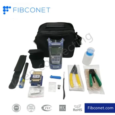Fibconet FTTH 광섬유 도구 키트 가방 광섬유 분할 도구